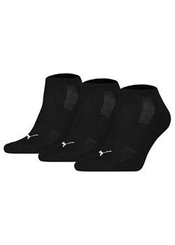 Puma Zestaw 3 par niskich skarpet unisex 938626 Czarny ze sklepu MODIVO w kategorii Skarpetki damskie - zdjęcie 181978397