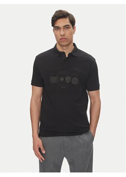 BOSS Polo Percy Heritage 50538111 Czarny Relaxed Fit ze sklepu MODIVO w kategorii T-shirty męskie - zdjęcie 181978707