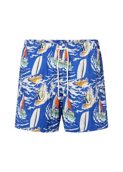 Tommy Hilfiger Spodenki kąpielowe Mężczyźni niebieski wzorzysty ze sklepu vangraaf w kategorii Kąpielówki - zdjęcie 181981077