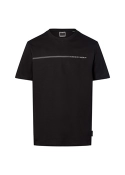 Jack & Jones Koszulka męska - JCOFusion Mężczyźni czarny jednolity ze sklepu vangraaf w kategorii T-shirty męskie - zdjęcie 181981116