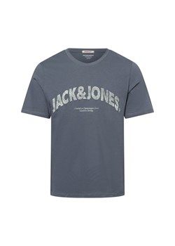 Jack & Jones Koszulka męska - Joralmeria Mężczyźni Bawełna niebieski nadruk ze sklepu vangraaf w kategorii T-shirty męskie - zdjęcie 181981119