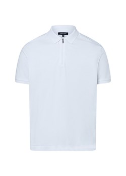Andrew James Męska koszulka polo Mężczyźni Bawełna biały jednolity ze sklepu vangraaf w kategorii T-shirty męskie - zdjęcie 181981166