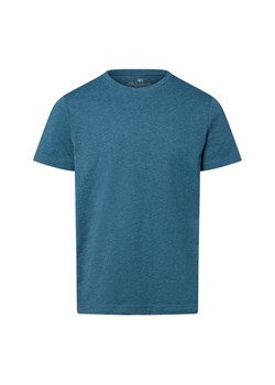 Nils Sundström Koszulka męska Mężczyźni Bawełna petrol marmurkowy ze sklepu vangraaf w kategorii T-shirty męskie - zdjęcie 181981175