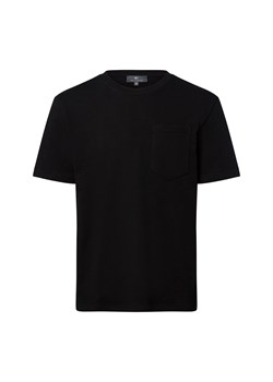 Nils Sundström Koszulka męska Mężczyźni czarny jednolity ze sklepu vangraaf w kategorii T-shirty męskie - zdjęcie 181981186