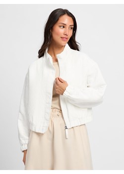 comma casual identity Bluza damska Kobiety biały wypukły wzór tkaniny ze sklepu vangraaf w kategorii Kurtki damskie - zdjęcie 181981336