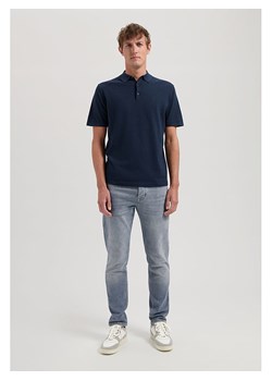 DSTREZZED Koszulka polo w kolorze granatowym ze sklepu Limango Polska w kategorii T-shirty męskie - zdjęcie 181981857