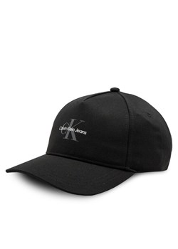 Czapka z daszkiem Calvin Klein Jeans Mono Logo Print Cap K50K512140 Czarny ze sklepu eobuwie.pl w kategorii Czapki z daszkiem męskie - zdjęcie 181983597