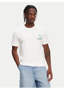 Quiksilver T-Shirt Palm Lines Ss EQYZT08057 Biały Regular Fit ze sklepu MODIVO w kategorii T-shirty męskie - zdjęcie 181984078