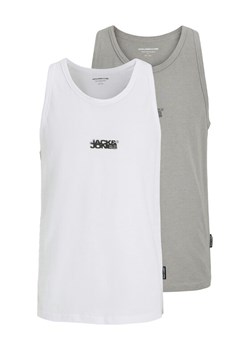 Jack&Jones Komplet 2 tank topów Sago 12284750 Szary Regular Fit ze sklepu MODIVO w kategorii T-shirty męskie - zdjęcie 181984096