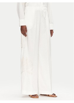 ACCESS FASHION Spodnie palazzo 53-5087-133 Biały Wide Leg ze sklepu MODIVO w kategorii Spodnie damskie - zdjęcie 181984127