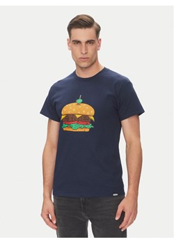 Etnies T-Shirt Burger 4130004128 Granatowy Regular Fit ze sklepu MODIVO w kategorii T-shirty męskie - zdjęcie 181984159