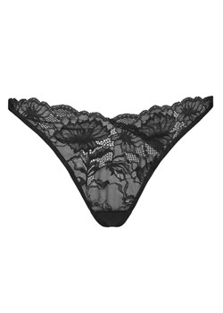 Hunkemöller Stringi Stormi 301619 Czarny ze sklepu MODIVO w kategorii Majtki damskie - zdjęcie 181984178
