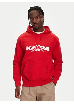Kappa Bluza Nhayma 341V57W Czerwony Regular Fit ze sklepu MODIVO w kategorii Bluzy męskie - zdjęcie 181984189