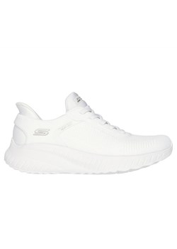 Buty Skechers Slip-ins: Bobs Sport Squad Chaos 117497 Ofwt białe ze sklepu ButyModne.pl w kategorii Buty sportowe damskie - zdjęcie 181984887