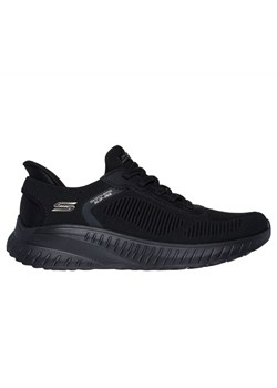 Buty Skechers Slip-ins: Bobs Sport Squad Chaos 117497 Bbk czarne ze sklepu ButyModne.pl w kategorii Buty sportowe damskie - zdjęcie 181984889