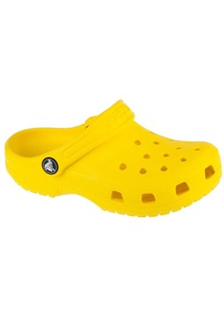 Klapki Crocs Classic Clog 206991-77J żółte ze sklepu ButyModne.pl w kategorii Klapki dziecięce - zdjęcie 181984895