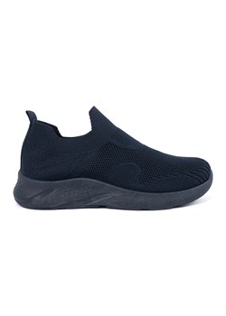 Shelvt Damskie wsuwane buty sportowe granatowe ze sklepu ButyModne.pl w kategorii Buty sportowe damskie - zdjęcie 181985196