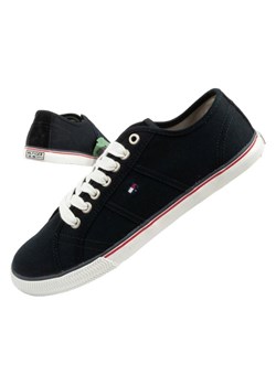 Buty Tommy Hilfiger M FM56816983 czarne ze sklepu ButyModne.pl w kategorii Trampki męskie - zdjęcie 181985266