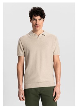 DSTREZZED Koszulka polo w kolorze kremowym ze sklepu Limango Polska w kategorii T-shirty męskie - zdjęcie 181986925