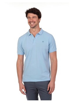 The Time of Bocha Koszulka polo w kolorze błękitnym ze sklepu Limango Polska w kategorii T-shirty męskie - zdjęcie 181987338