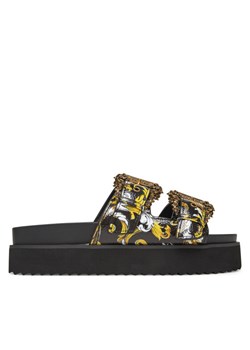 Klapki Versace Jeans Couture 78VA3SM1 Czarny ze sklepu eobuwie.pl w kategorii Klapki damskie - zdjęcie 181987479