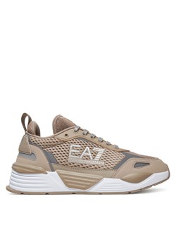 Sneakersy EA7 Emporio Armani X8X159 XK379 U499 Beżowy ze sklepu eobuwie.pl w kategorii Buty sportowe męskie - zdjęcie 181987515