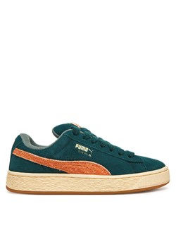 Sneakersy Puma Suede XL 402246 02 Zielony ze sklepu eobuwie.pl w kategorii Buty sportowe męskie - zdjęcie 181987519
