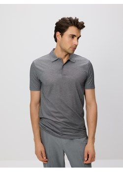 Reserved - Koszulka polo regular - ciemnoszary ze sklepu Reserved w kategorii T-shirty męskie - zdjęcie 181991567