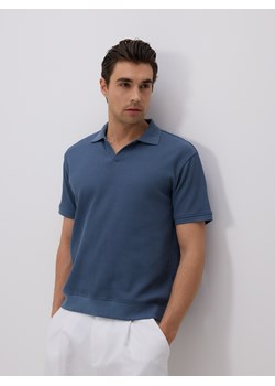 Reserved - Koszulka polo comfort fit - granatowy ze sklepu Reserved w kategorii T-shirty męskie - zdjęcie 181991578