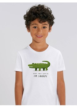 WOOOP Koszulka &quot;Snappy&quot; w kolorze białym ze sklepu Limango Polska w kategorii T-shirty chłopięce - zdjęcie 181994639