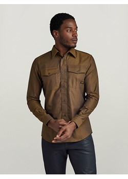 G-Star Koszula - Slim fit - w kolorze jasnobrązowym ze sklepu Limango Polska w kategorii Koszule męskie - zdjęcie 181994846