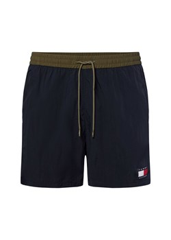 Tommy Hilfiger Męskie spodenki kąpielowe Mężczyźni granatowy jednolity ze sklepu vangraaf w kategorii Kąpielówki - zdjęcie 181997398