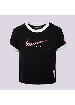NIKE T-SHIRT W NSW CLUB SS TEE MOTO RGR ze sklepu Sizeer w kategorii Bluzki damskie - zdjęcie 182001376