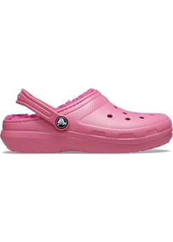 Crocs Chodaki &quot;Classic Lined&quot; w kolorze jasnoróżowym ze sklepu Limango Polska w kategorii Klapki dziecięce - zdjęcie 182001717