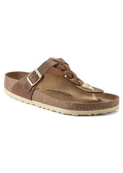 Birkenstock Skórzane japonki &quot;Gizeh&quot; w kolorze brązowym ze sklepu Limango Polska w kategorii Klapki damskie - zdjęcie 182002006