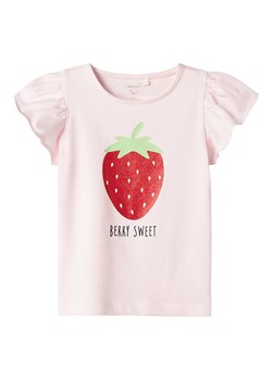 name it Koszulka w kolorze jasnoróżowym ze sklepu Limango Polska w kategorii Bluzki dziewczęce - zdjęcie 182002047