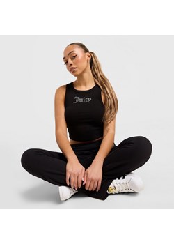 JUICY COUTURE TANK DMNT RIB TANK BLK ze sklepu JD Sports  w kategorii Bluzki damskie - zdjęcie 182003245