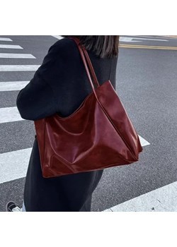 Klasyczna torba shopper - Czerwony ze sklepu Intimica.pl w kategorii Torby Shopper bag - zdjęcie 182003999