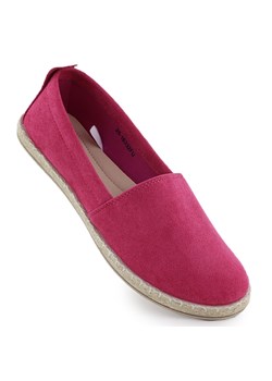 Espadryle damskie wsuwane zamszowe fuksja Potocki PY16332 różowe ze sklepu ButyModne.pl w kategorii Espadryle damskie - zdjęcie 182004057