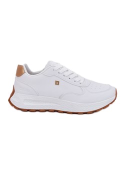 Lekkie Buty Sportowe Damskie Big Star RR274629 HI-POLY System Białe ze sklepu ButyModne.pl w kategorii Buty sportowe damskie - zdjęcie 182004119