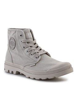 Buty Palladium Pampa Hi  02352-096-M szare ze sklepu ButyModne.pl w kategorii Buty zimowe męskie - zdjęcie 182004128