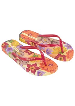 Japonki Ipanema Verao Tropical Fem 27197 BB263 czerwone ze sklepu ButyModne.pl w kategorii Klapki damskie - zdjęcie 182004147
