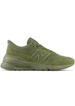 Sneakersy męskie New Balance 997 buty sportowe zamszowe lifestylowe zielone (U997RMF) ze sklepu ButyModne.pl w kategorii Buty sportowe męskie - zdjęcie 182004645