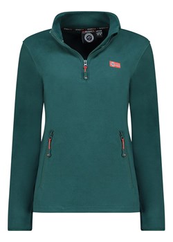 Geographical Norway Bluza polarowa &quot;Ulyssia&quot; w kolorze ciemnozielonym ze sklepu Limango Polska w kategorii Bluzy damskie - zdjęcie 182006789