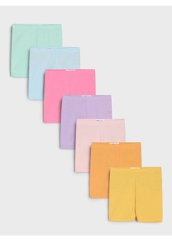 Sinsay - Krótkie legginsy w stylu basic 7 pack - różowy - id: 9540C-03X - marki Sinsay - 182012889 Sinsay - Krótkie legginsy w stylu basic 7 pack - różowy ze sklepu Sinsay w kategorii Spodenki dziewczęce - zdjęcie 182012889