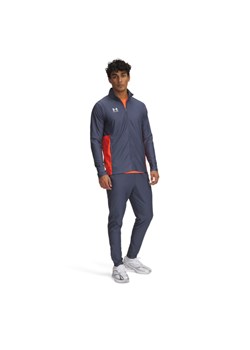 Męski dres komplet treningowy Under Armour UA M\'s Challenger Tracksuit - szary ze sklepu Sportstylestory.com w kategorii Dresy męskie - zdjęcie 182018246
