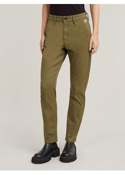 G-Star Spodnie chino w kolorze khaki ze sklepu Limango Polska w kategorii Spodnie damskie - zdjęcie 182018676