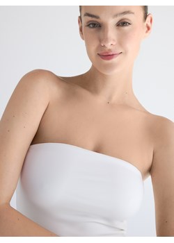 Reserved - Top bandeau - biały ze sklepu Reserved w kategorii Bluzki damskie - zdjęcie 182019205