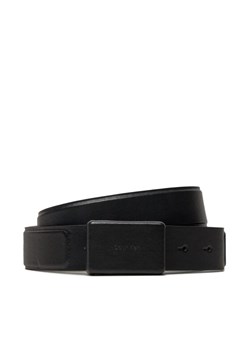 Pasek Męski Calvin Klein Line Quilt 35Mm K50K511953 Czarny ze sklepu eobuwie.pl w kategorii Paski męskie - zdjęcie 182022358