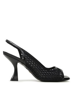 Sandały Stuart Weitzman Cay Xcrv 85Slgbk San SE024 Czarny ze sklepu eobuwie.pl w kategorii Sandały damskie - zdjęcie 182022435